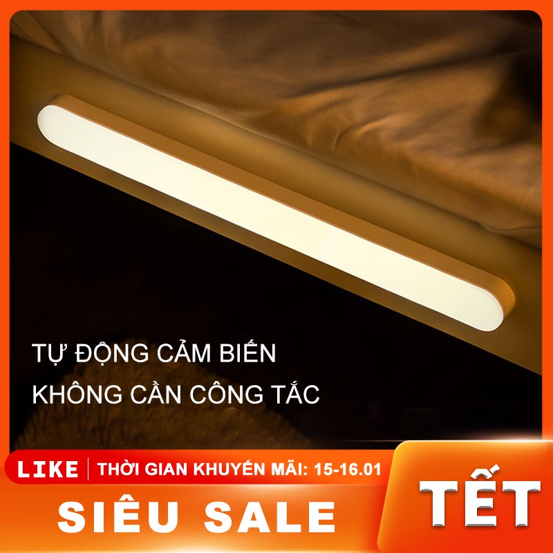 Đèn cảm ứng thông minh cho tủ quần áo, cầu thang, phòng ngủ, USB Sạc Sử dụng lên đến 90 ngày