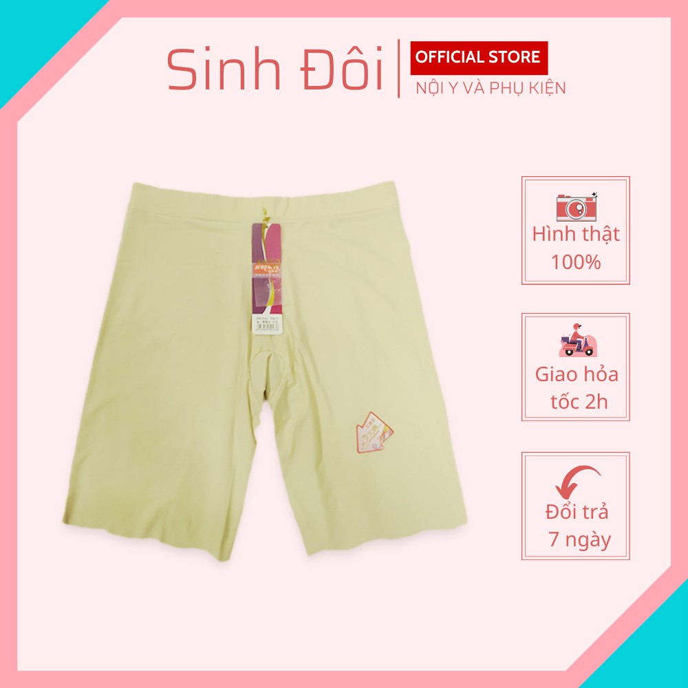 Quần lót mặc trong váy nữ óng ngắn/ dài cao cấp chống cuộn chất su mềm mịn thoáng mát không lộ đường may size 40kg-60kg