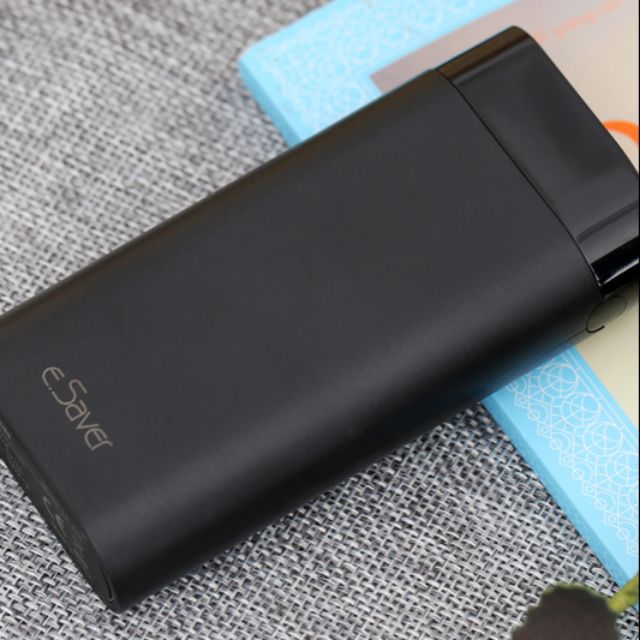 Pin sạc dự phòng chính hãng eSaver dung lượng 5000 Mah ( hàng trưng bày ) bảo hành 6 tháng y322s, safari 2s, LA A32