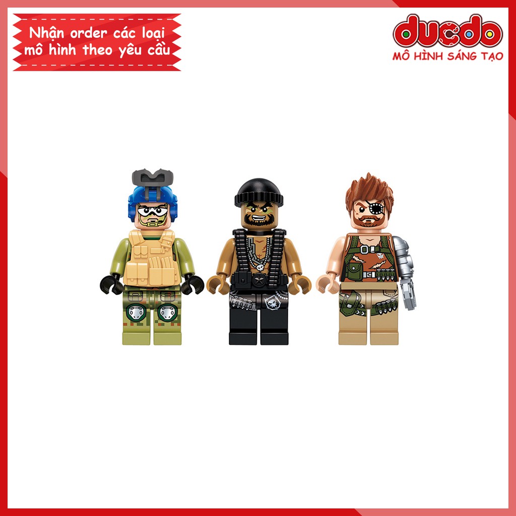 ENLIGHTEN 3203 Lắp ghép Đặc nhiệm Thần Sấm chống khủng bố - Đồ chơi Xếp hình Mô hình Minifigures Mini