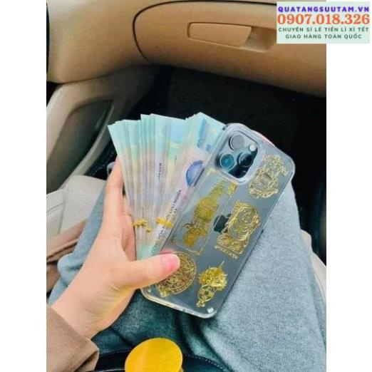 Miếng Dán Điện Thoại Tài Lộc THẦN TÀI KHAI LỘC Đẹp Lung, Linh Phù Hợp Các Loại Điện Thoại, Laptop, Bỏ Ví