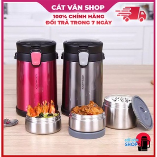 [Có Video] Bộ cơm hộp giữ nhiệt Lock&Lock loại lớn đa năng kèm theo túi giữ nhiệt LHC8034