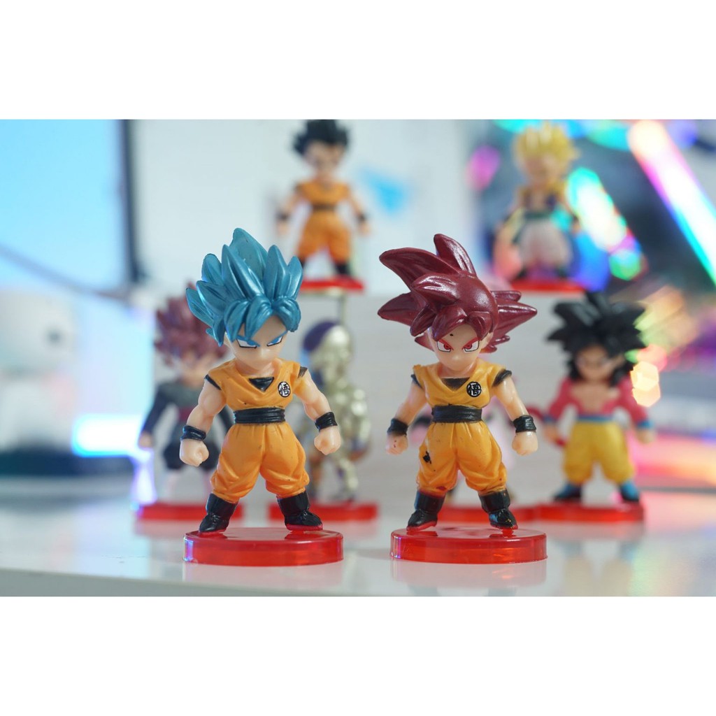 BỘ 8 MÔ HÌNH DRAGON BALL CHIBI 6CM