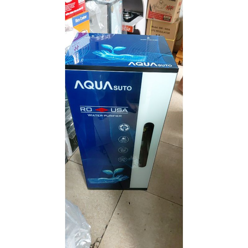 Máy Lọc Nước RO Cao Cấp Đèn UV Diệt Khuẩn AQUA Plas 9 Cấp