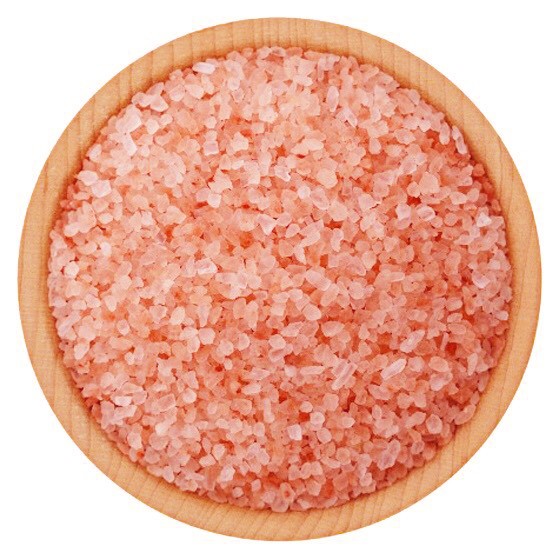 Muối Hồng Himalaya 600gram Ông Chà Và (Size vừa: 1-2mm)-Dạng hũ-Himalayan Pink Salt