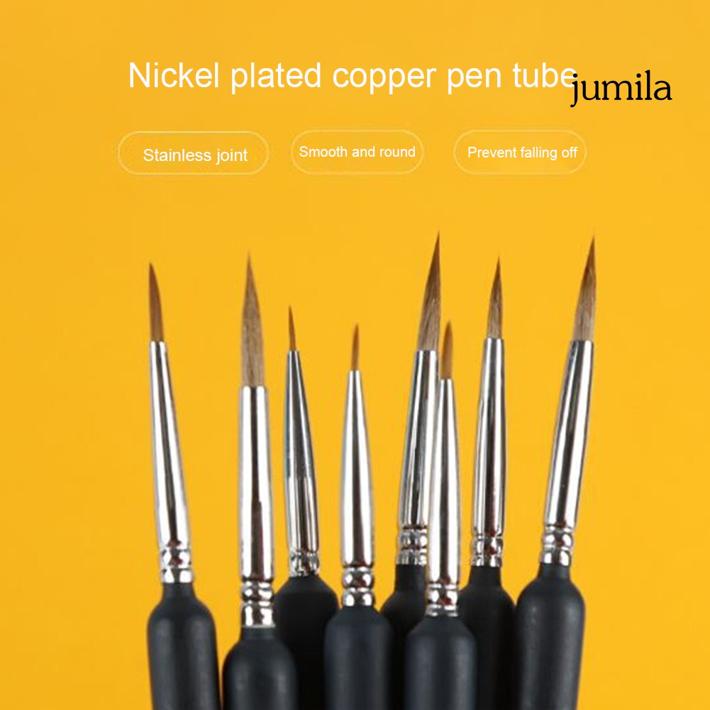 Set 9 / 10 Cọ Vẽ Màu Nước Chuyên Dụng