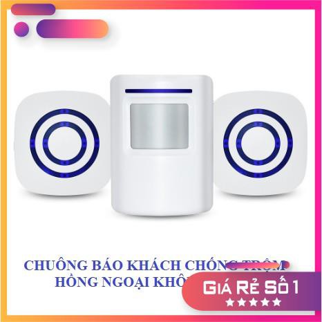 Chuông báo khách kết hợp báo trộm không dây thông minh 38 kiểu chuông YF0256