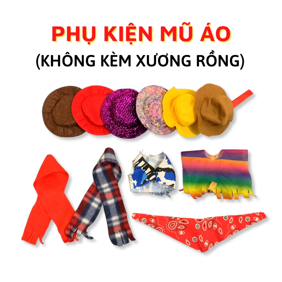 Phụ Kiện Mũ Áo Cho Xương Rồng Nhảy Múa