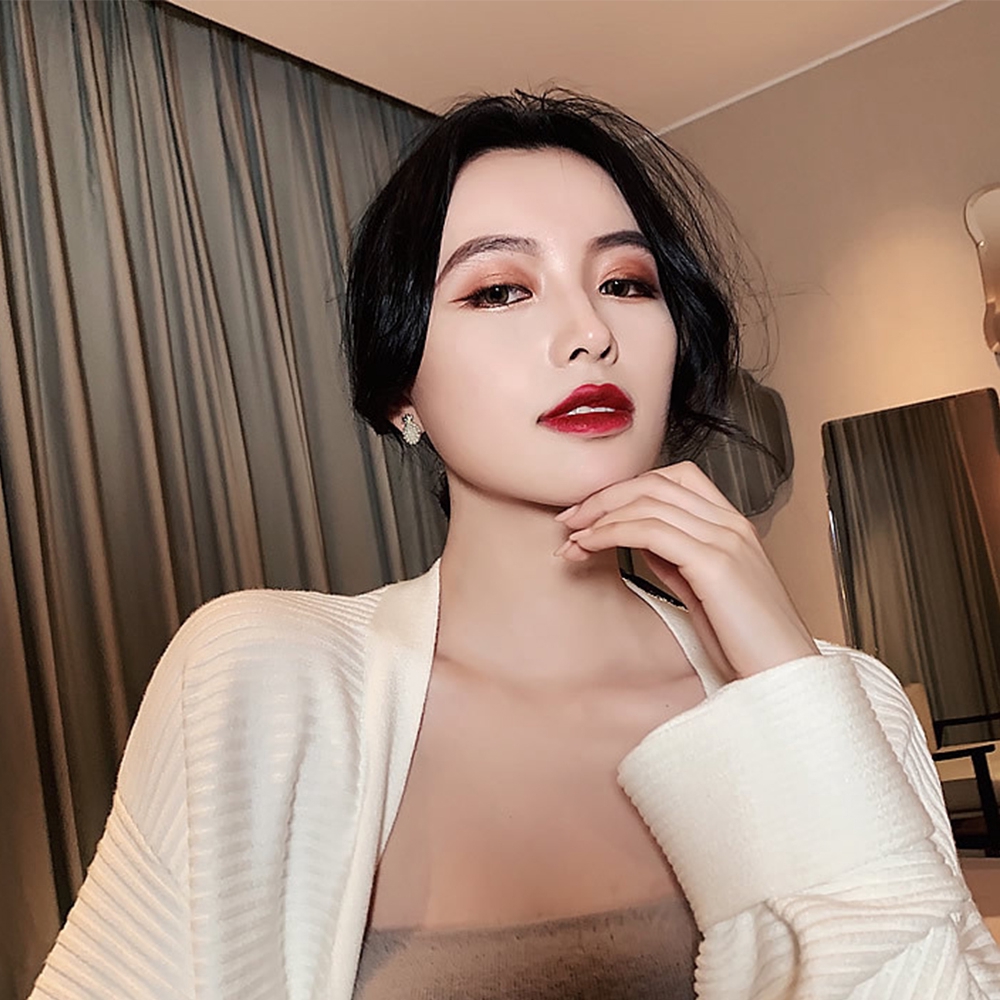 Bông Tai Hình Quả Dứa Kiểu Cổ Điển Thanh Lịch Cho Nữ