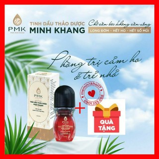 Tinh dầu thảo dược Minh Khang -  tinh dầu Long đờm, hết ho, sỗ mũi