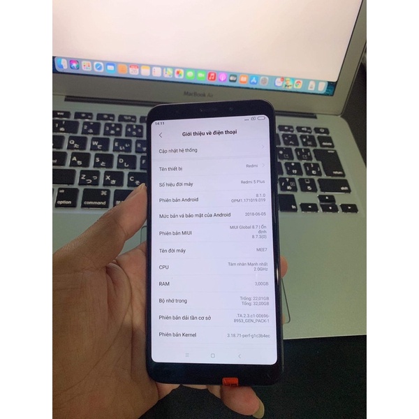 Điện thoại Redmi 5 plus, điện thoại thông minh giá rẻ, điện thoại cũ còn mới 99%