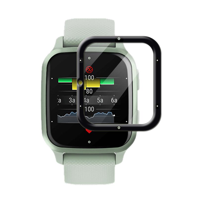 Kính Cường Lực Cong 3D Cho Đồng Hồ Thông Minh Garmin Venu SQ 2