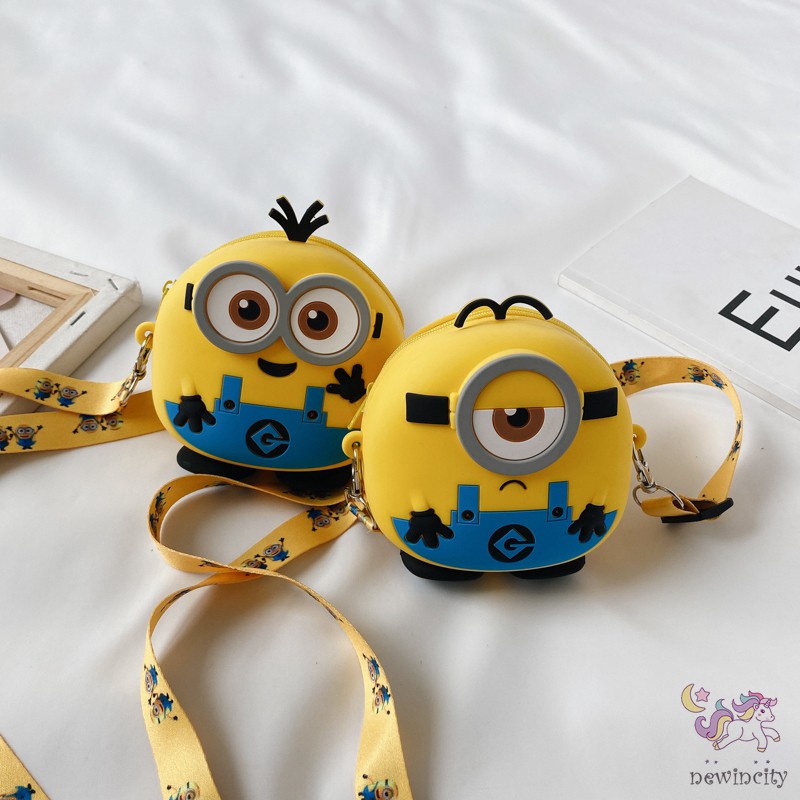 Túi đeo chéo họa tiết hoạt hình xinh xắn cho bé