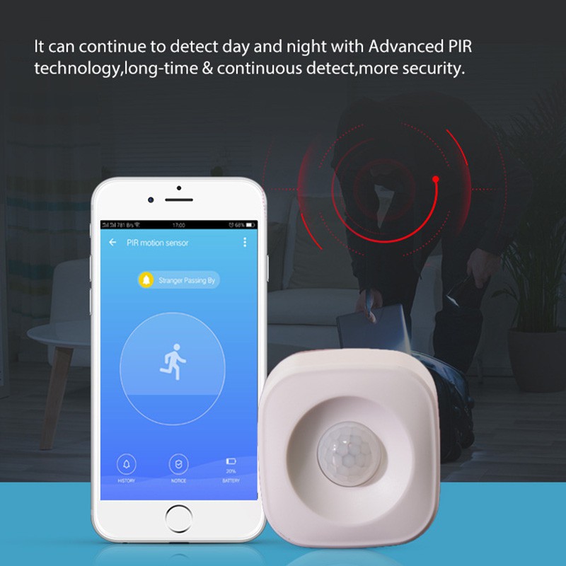 Smart ZigBee PIR Motion Sensor Support Tuya Smart Life APP IFTTT | BigBuy360 - bigbuy360.vn