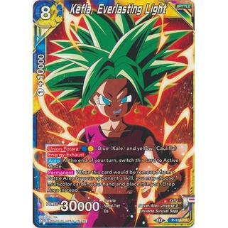 Thẻ bài Dragonball - TCG - Kefla, Everlasting Light / P-185'