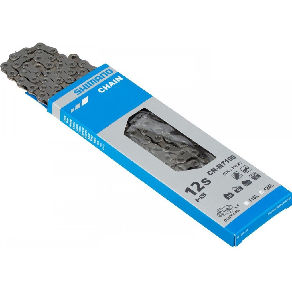 Sên Xe Đạp Shimano SLX CN-M7100 12 Spees 126 Mắt