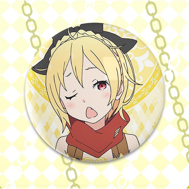 Huy hiệu cái áo IN HÌNH Re:Zero Bắt đầu lại ở một thế giới khác anime chibi dễ thương xinh xắn