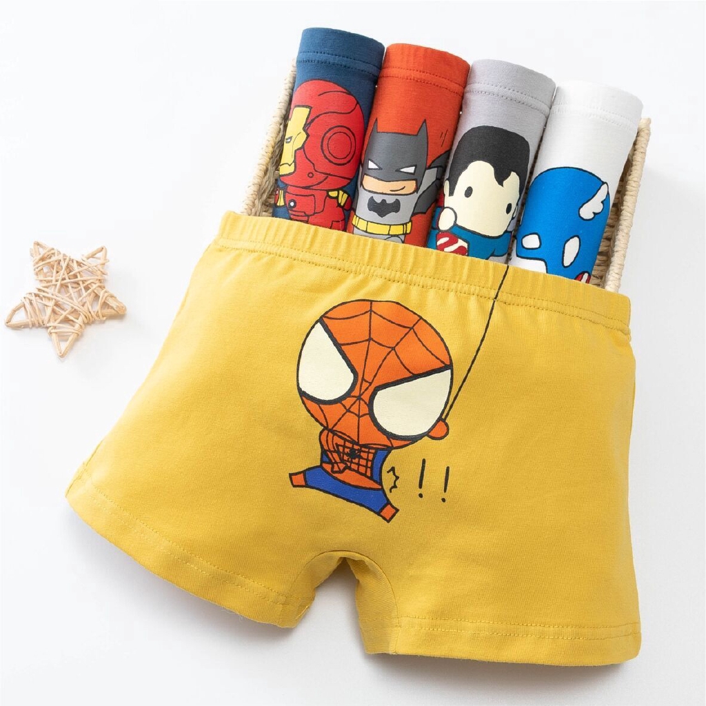 Bộ 5 Quần Lót Cotton Cho Bé