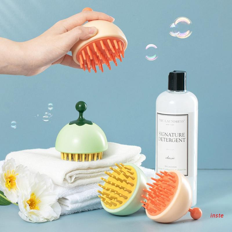Bàn chải silicone massage da đầu tẩy tế bào chết