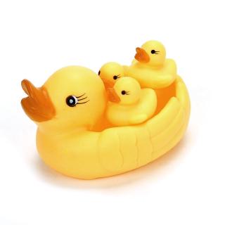Vịt thả bồn tắm 4 con có còi cho bé