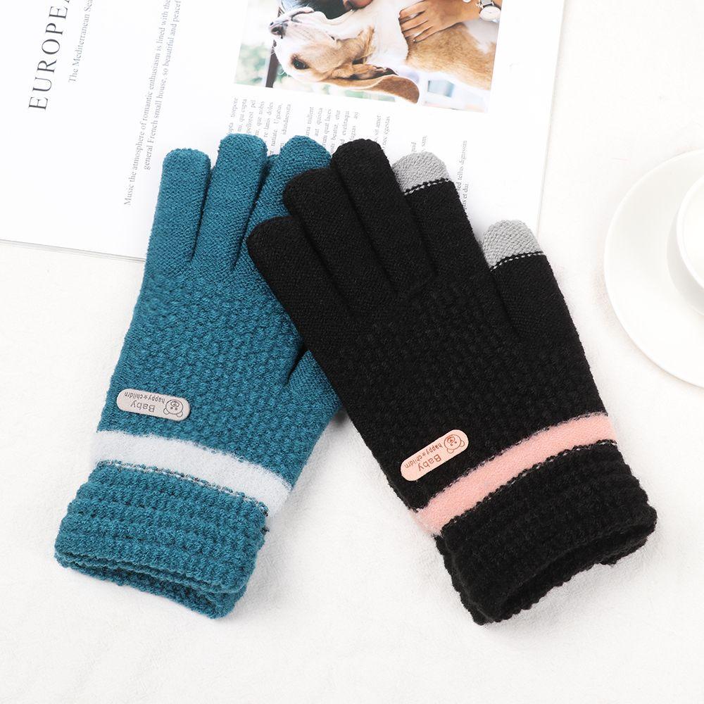 Găng Tay Dày Dặn Có Thể Chạm Màn Hình Cảm Ứng Thời Trang