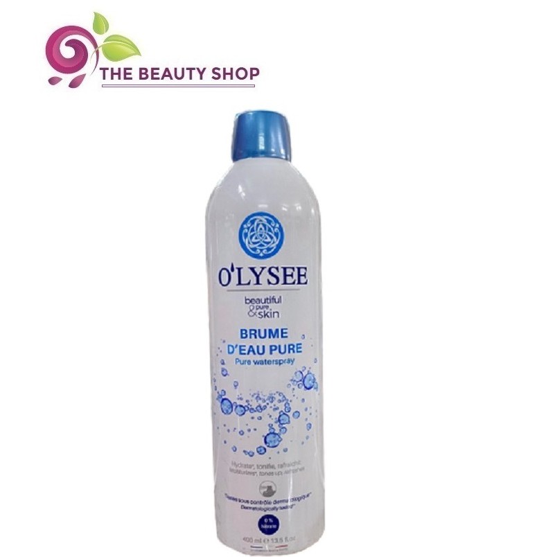 [CHAI LỚN 400ml] Xịt Khoáng Dưỡng Da O'Lysee Pure Waterspray | BigBuy360 - bigbuy360.vn