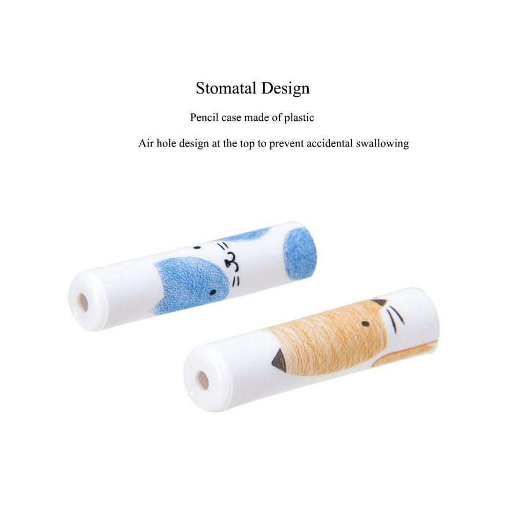 PINEVN Set 6 Nắp Đậy Bút Chì Nhiều Màu Tiện Dụng