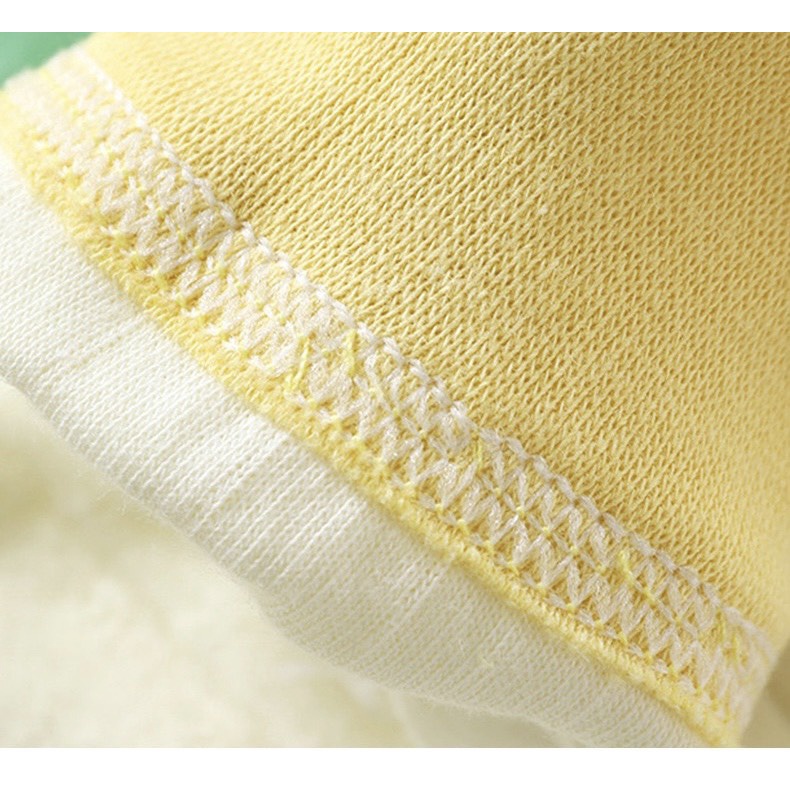 Bộ cotton dài tay cạp cao Hàng Quảng Châu cho bé trai bé gái mặc thu