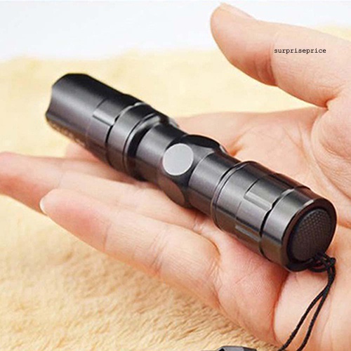 Đèn pin led 3w mini siêu sáng chống thấm nước tiện dụng mang theo du lịch cắm trại ban đêm