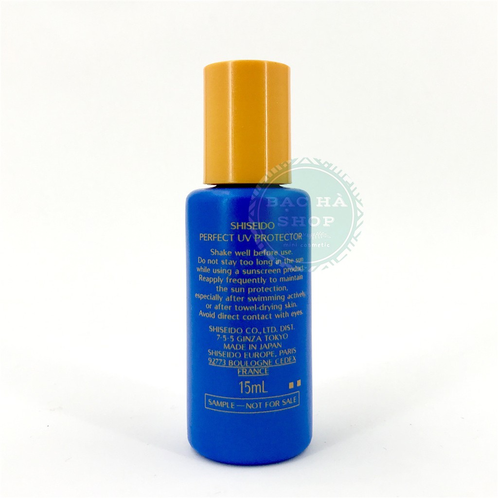 Shiseido Kem Chống Nắng Shiseido Perfect UV Protector Multi Defense SPF 50+/PA++++ 15ml