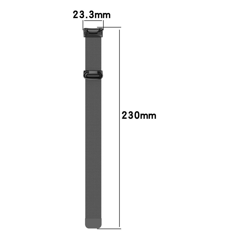 Dây Đeo Thay Thế Chất Liệu Thép Không Gỉ Dạng Lưới Cho fitbit charge 5