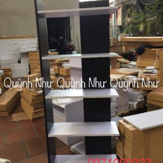Kệ gỗ 5 tầng góc tường