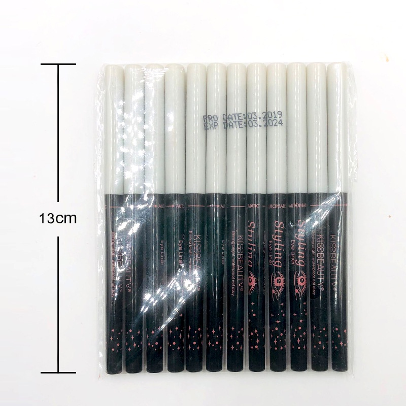 [Hàng mới về] Bút kẻ mắt Kiss Beauty đầu xoay tự động ánh ngọc trai lấp lánh chống thấm nước cao cấp | BigBuy360 - bigbuy360.vn