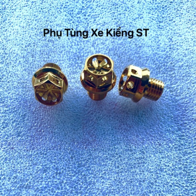 Ốc Chân Gương Xi Vàng Thái