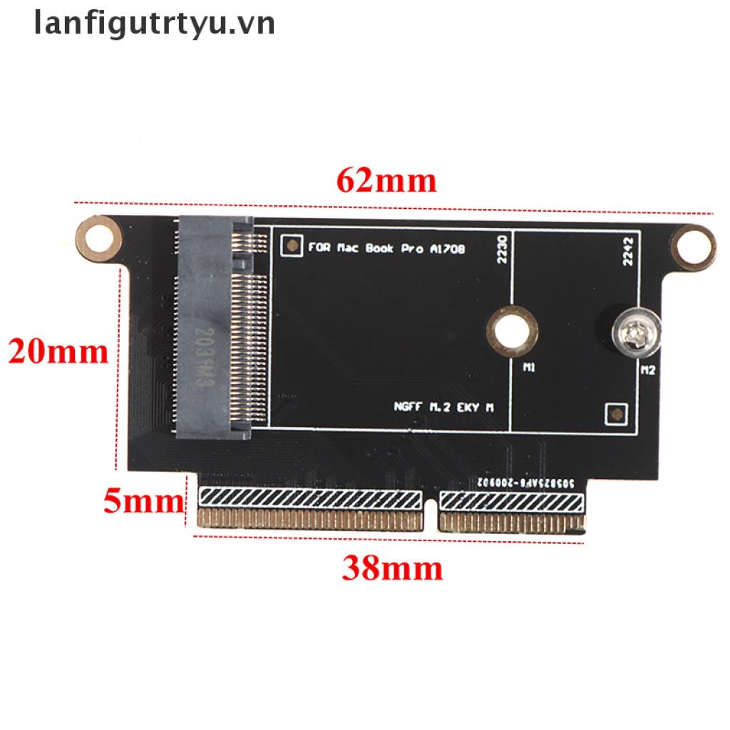 Thẻ Chuyển Đổi Nvme M.2 Ngff Ssd Cho Laptop Macbook A1708 2016 2017