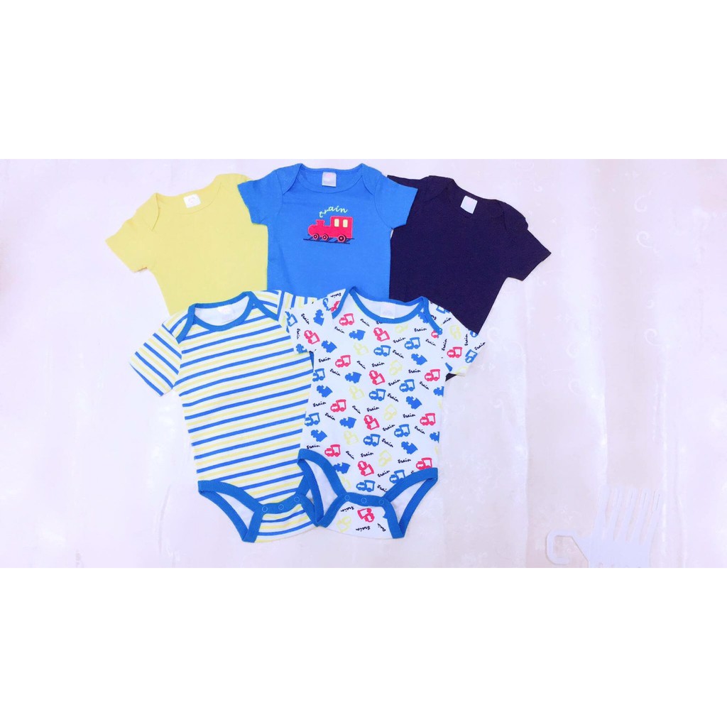 Bộ liền thân cho bé trai và bé gái 0-9 tháng