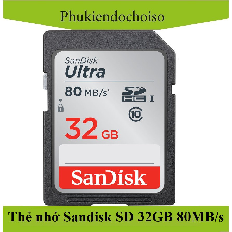 Thẻ nhớ SDHC 32gb Ultra 533x (80MB/s)