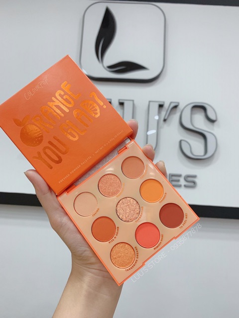 Bảng Màu Mắt Colourpop Orange You Glad