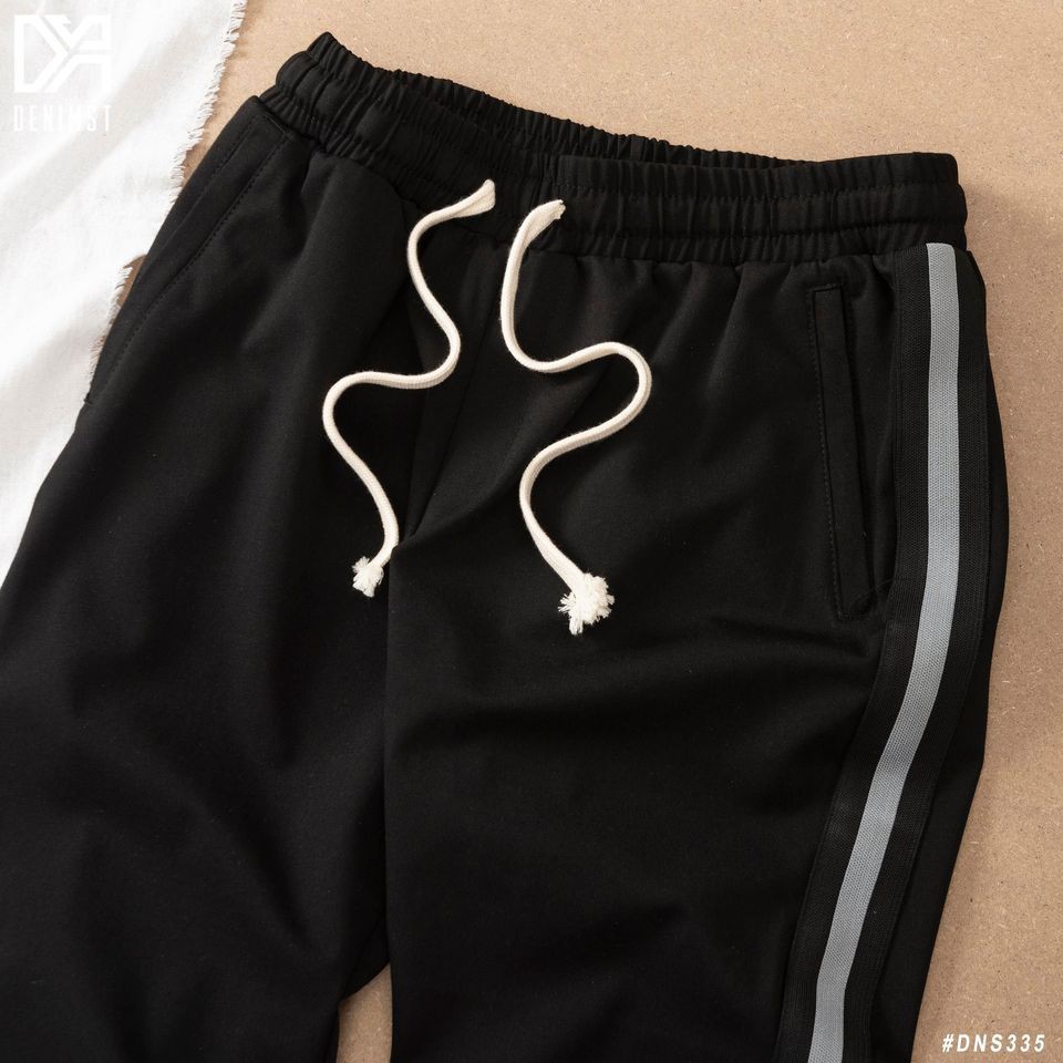 Quần nỉ jogger sọc xám DENIMST 335 | BigBuy360 - bigbuy360.vn
