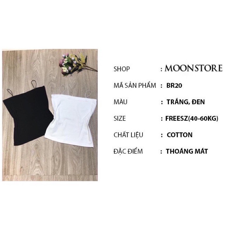 Áo hai dây Croptop sợi bún , dáng ôm Body, chất vải Cotton thun mềm mịn co dãn tốt