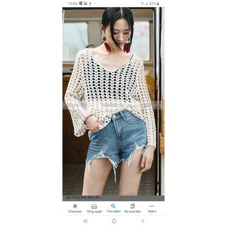 áo lưới đi biển đẹp