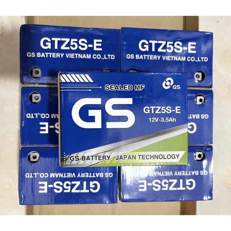 BÌNH ẮC QUY GS GTZ5S-E 12V 3.5AH