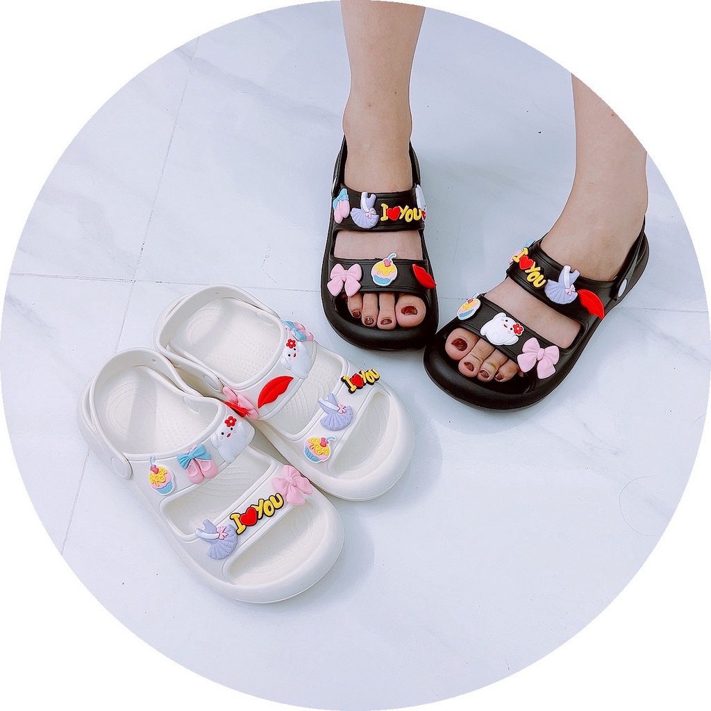 [RẺ VÔ ĐỊCH] DÉP XĂNG ĐAN 2 QUAI NHIỀU STICK CROSS HOT HIT CÓ QUAI HẬU ĐI CHƠI ĐI HỌC