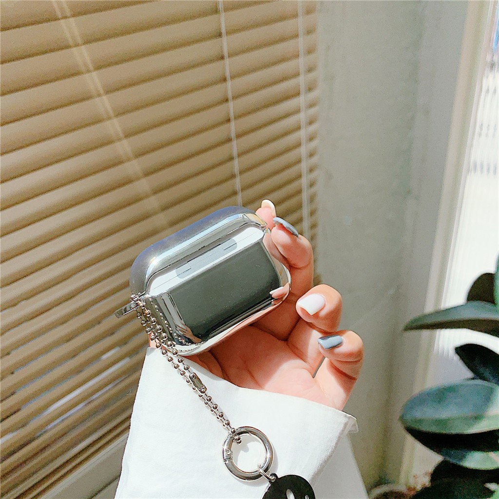 Ốp Bảo Vệ Hộp Sạc Tai Nghe Thích Hợp Cho AirPods Pro 1 2 3 Bằng Silicon Màu Trơn Họa Tiết Mặt Cười Dễ Thương