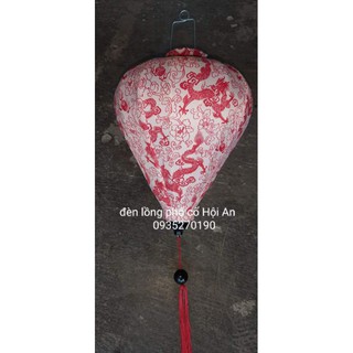 đèn lồng hội an vải phi in joaj tiết 3d size 45