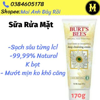 SỮA RỬA MẶT BURT'S BEES