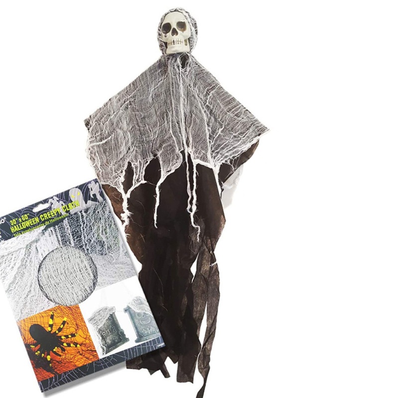 Mặt Dây Chuyền Hình Đầu Lâu Halloween Đáng Sợ Cho Búp Bê