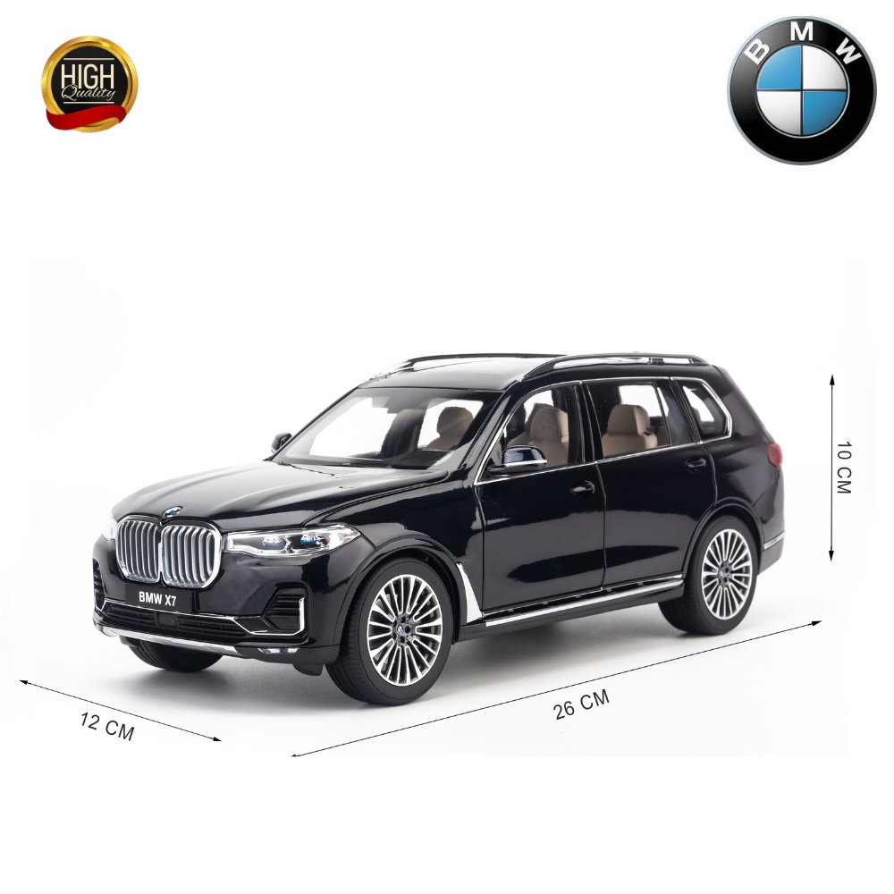 Mô hình xe BMW X7, X6M, X5, 750LI, M5, M3, Mini Cooper 1:18