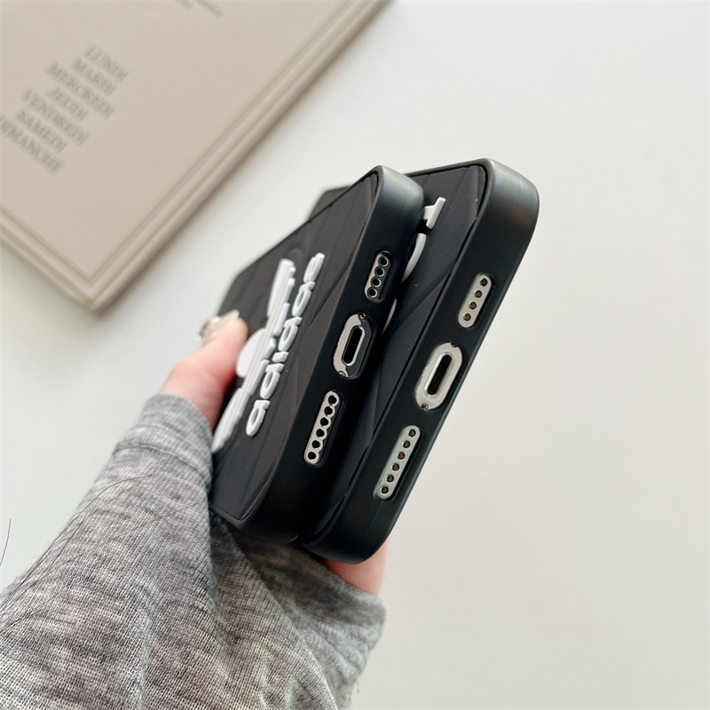 Ốp Điện Thoại Silicon TPU Mềm Chống Sốc In LOGO 3D Chất Lượng Cao Cho iPhone 11 12 13 Pro Max X XR XS Max 7 8 Plus