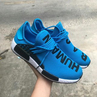 GIÀY THÊ THAO NAM NỮ NMD HUMAN RACE BLUE